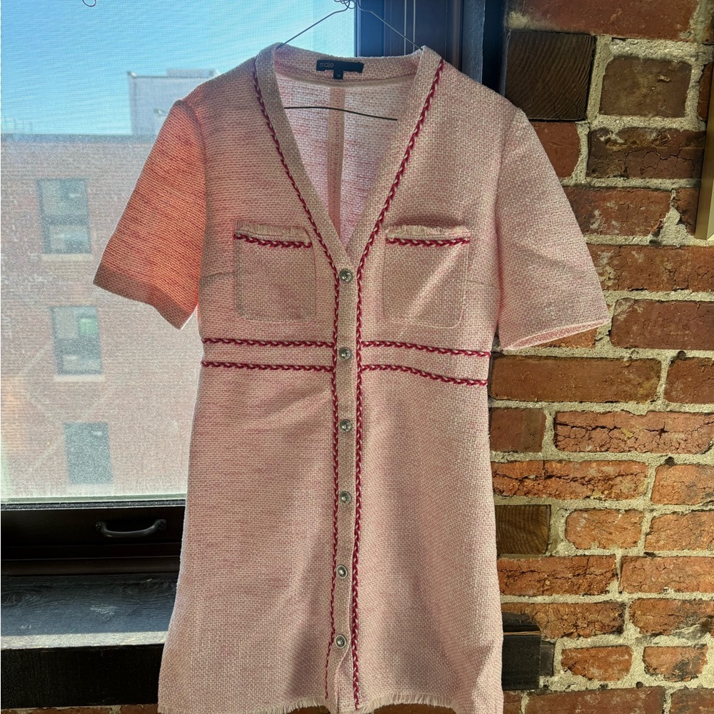 Maje Tweed Dress Size 6